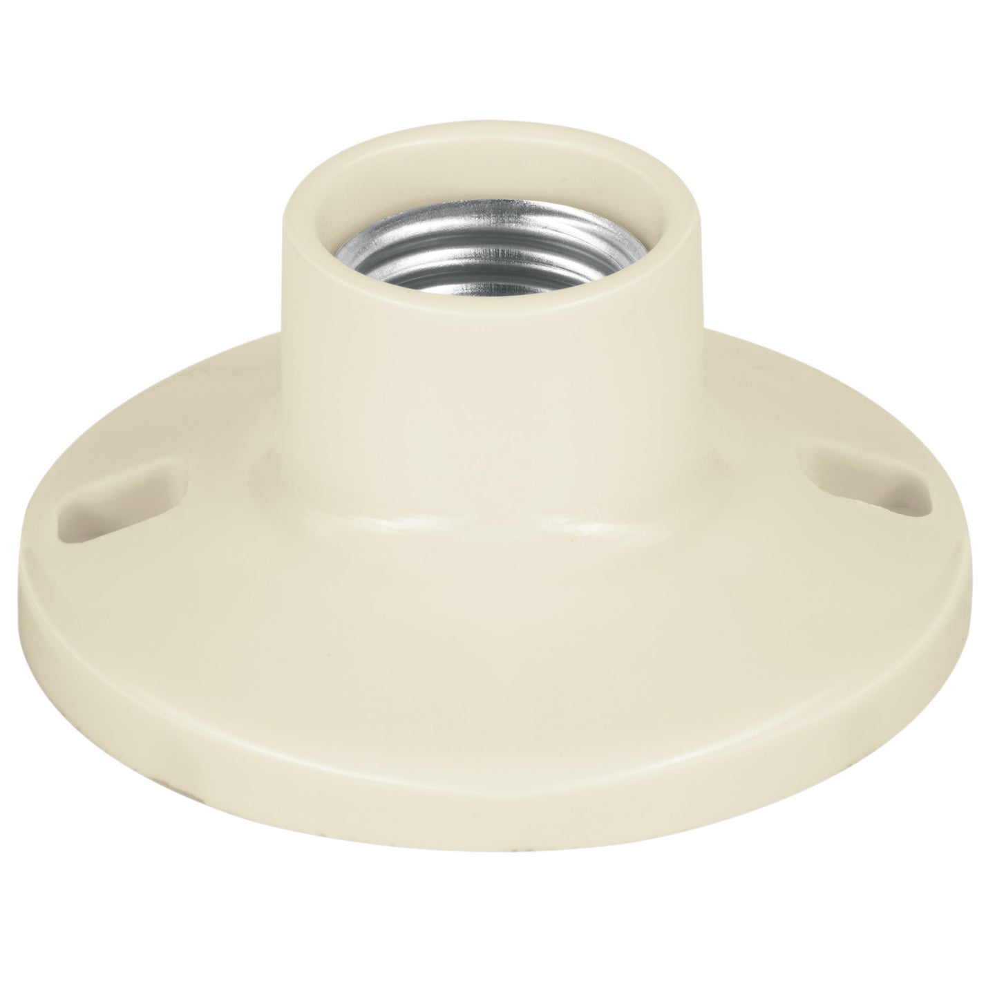 POPL-10 Portalámpara de baquelita, 3-1/2", Volteck