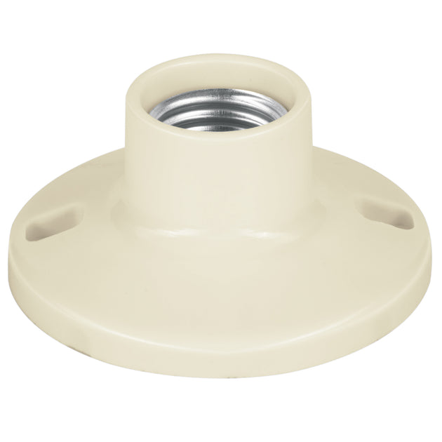 POPL-10 Portalámpara de baquelita, 3-1/2", Volteck