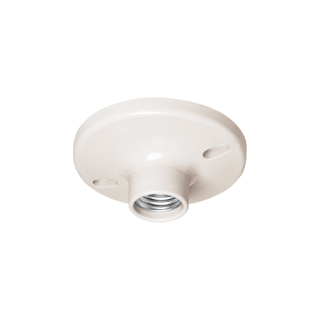 POPL-11G Portalámpara 4" de baquelita a granel, VOLTECK