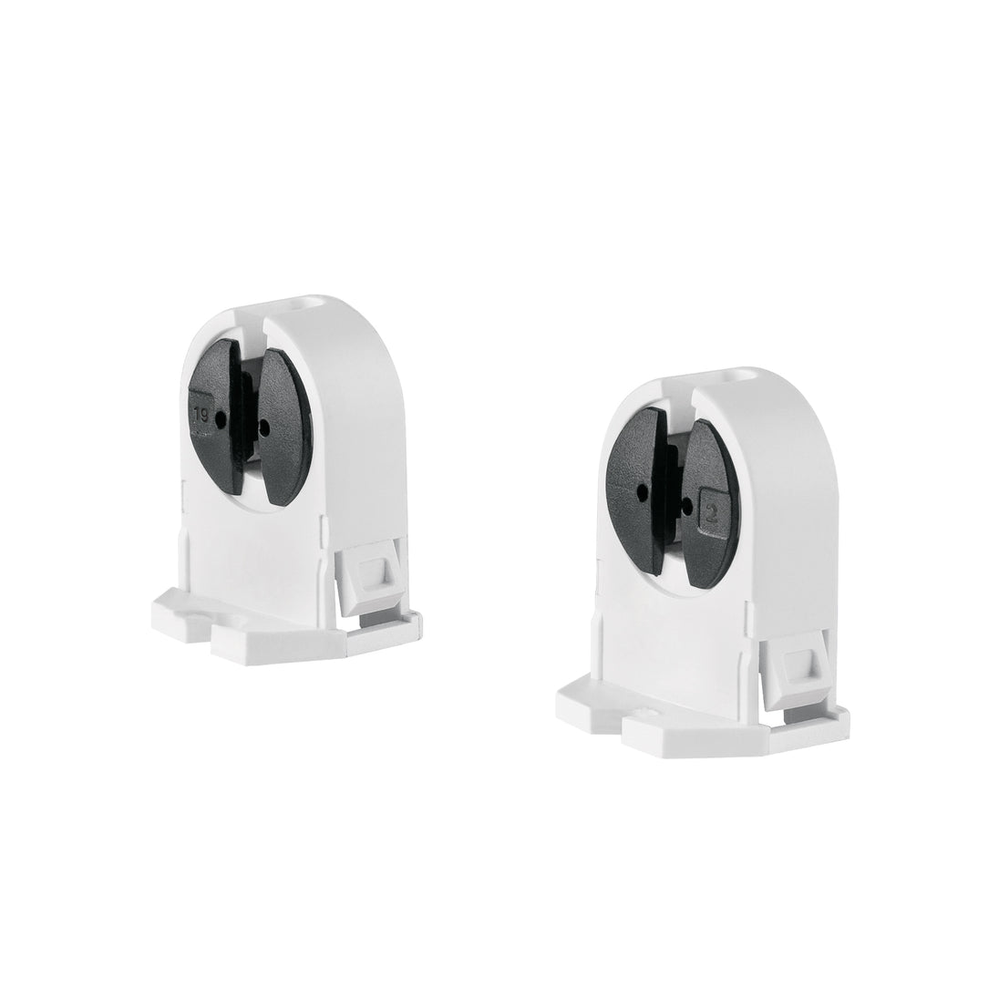 POPL-18 Bolsa 2 pz portalámparas p/tubo LED y fluorescente, base G5