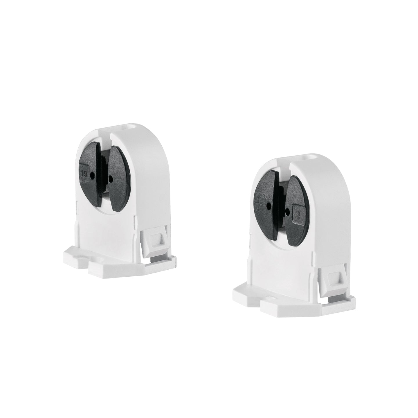 POPL-18 Bolsa 2 pz portalámparas p/tubo LED y fluorescente, base G5