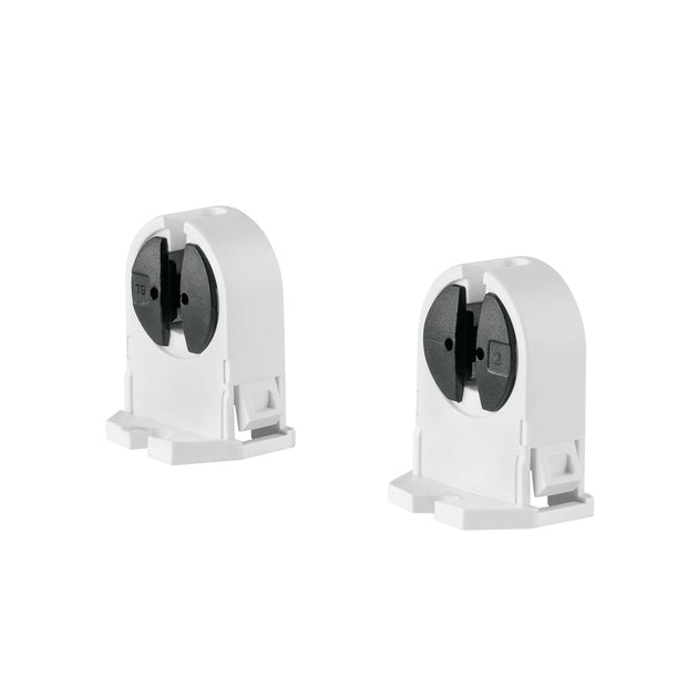 POPL-18 Bolsa 2 pz portalámparas p/tubo LED y fluorescente, base G5