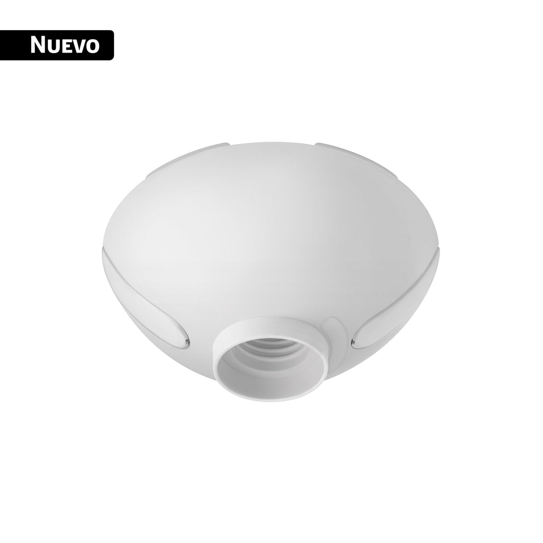 Base Redonda Sobreponer E27 Volteck POPL-22 | 100W 127-250V