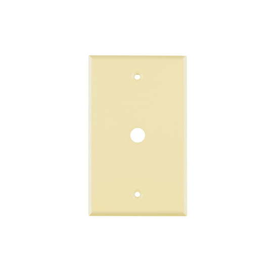 PPAN-S Placa de ABS pasacable, Standard, marfil