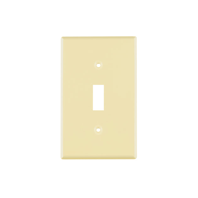 PPAP-S Placa de ABS para interruptor vertical, Standard, marfil