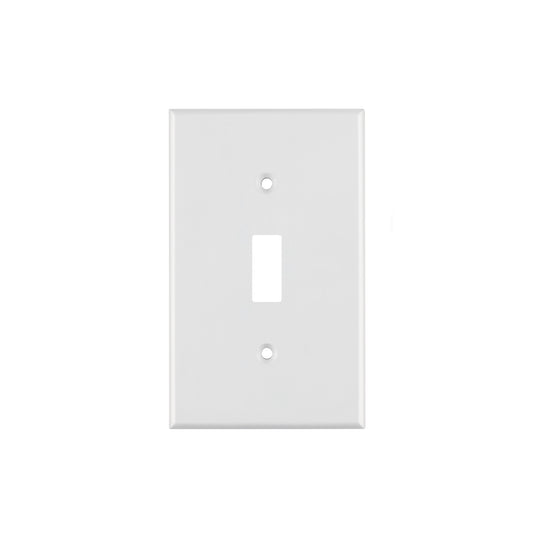 PPAP-SB Placa de ABS para interruptor vertical, Standard, blanco