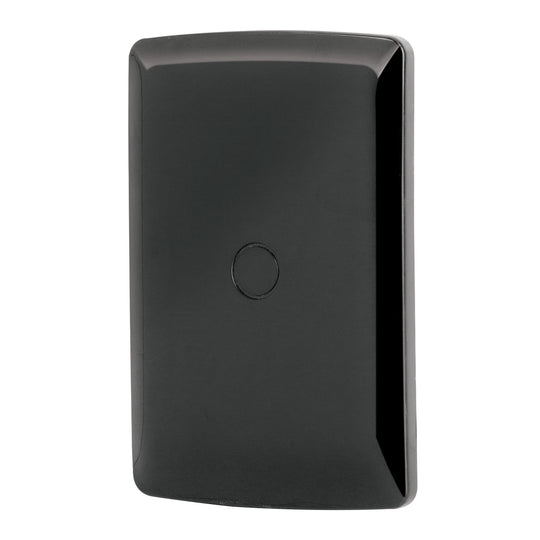 PPC-IN Placa ciega, Italiana, color negro