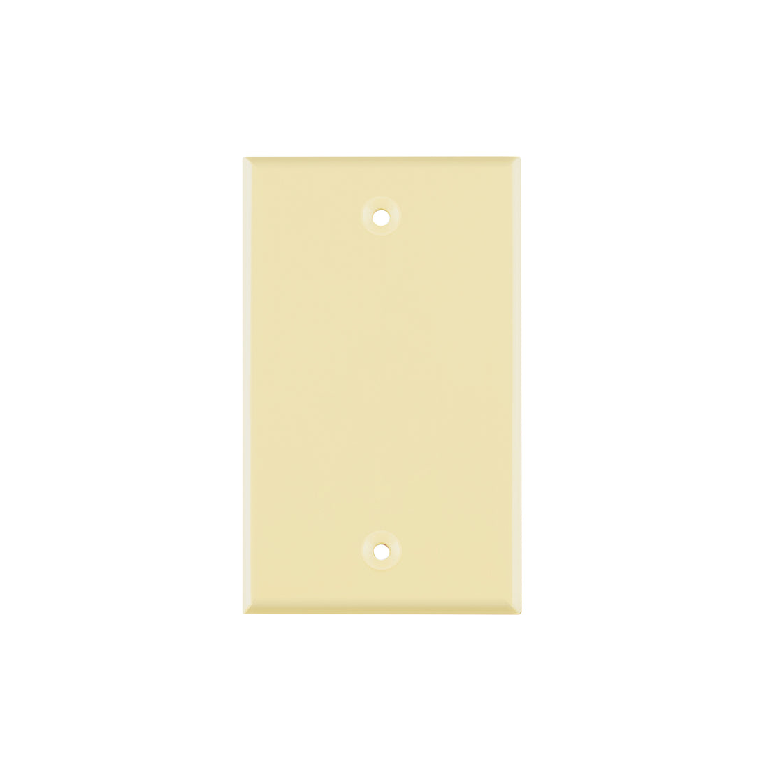 PPCI-S Placa de ABS ciega, Standard, marfil