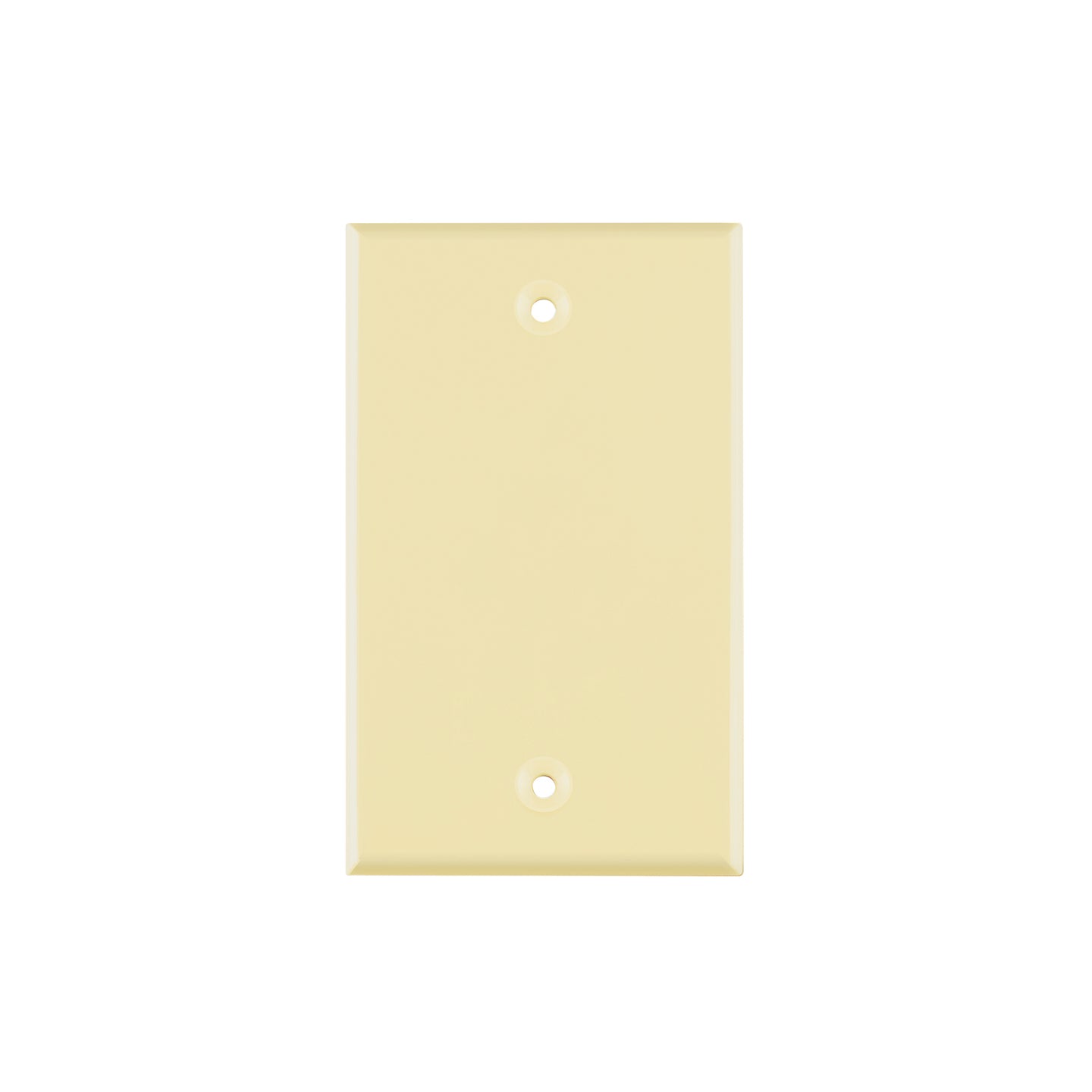 PPCI-S Placa de ABS ciega, Standard, marfil