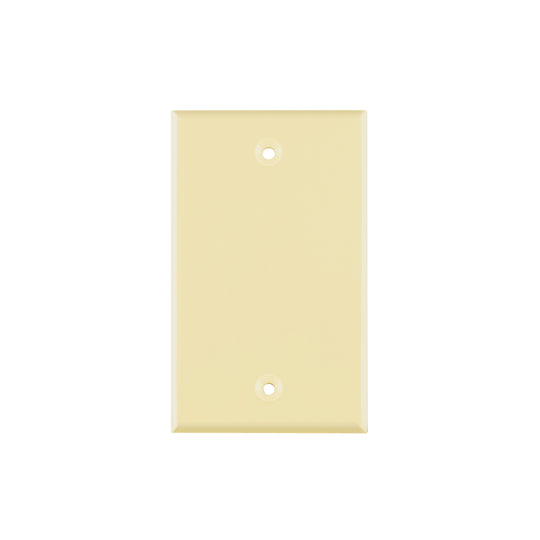 PPCI-S Placa de ABS ciega, Standard, marfil