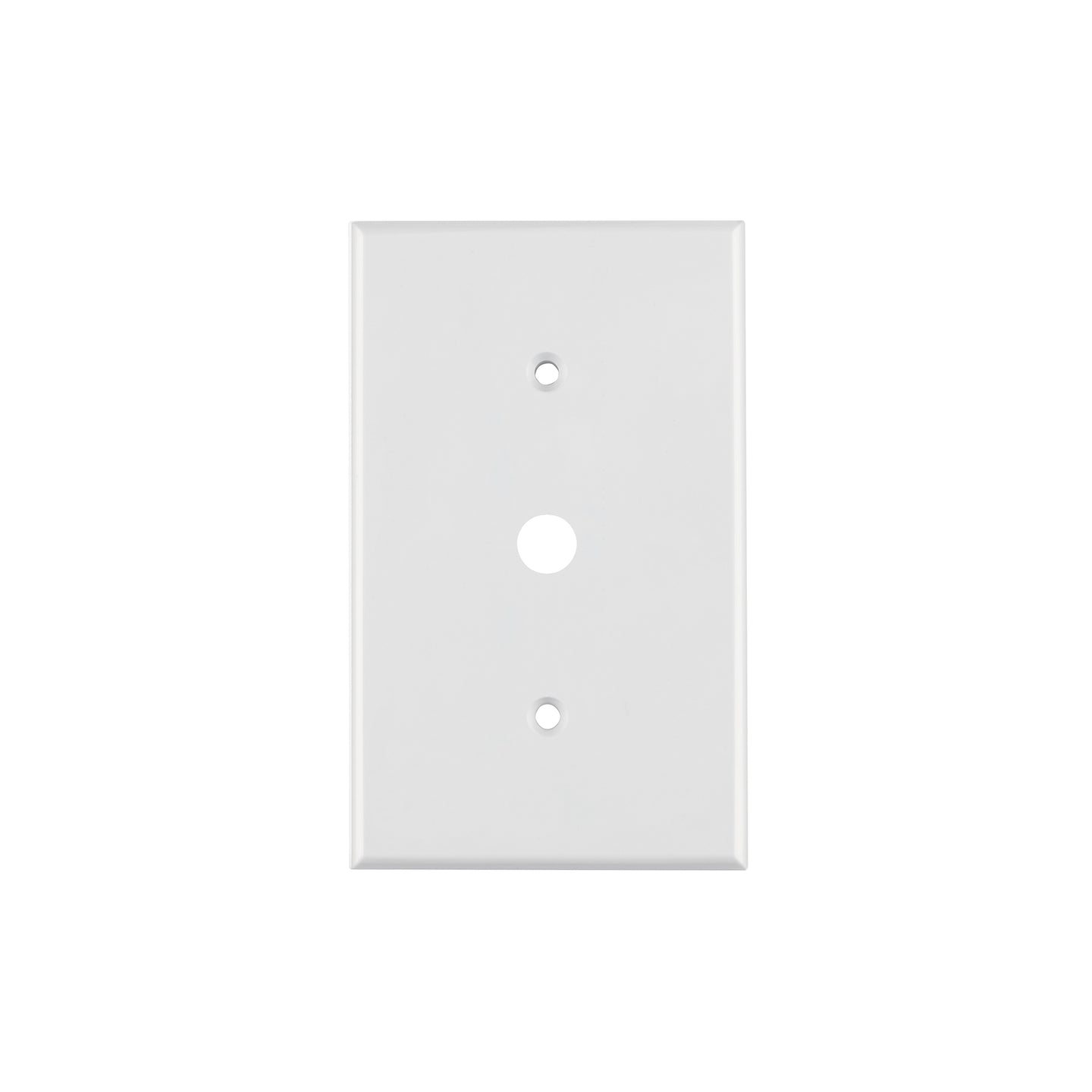 PPDI-SB Placa de ABS para atenuador, Standard, blanco, Volteck