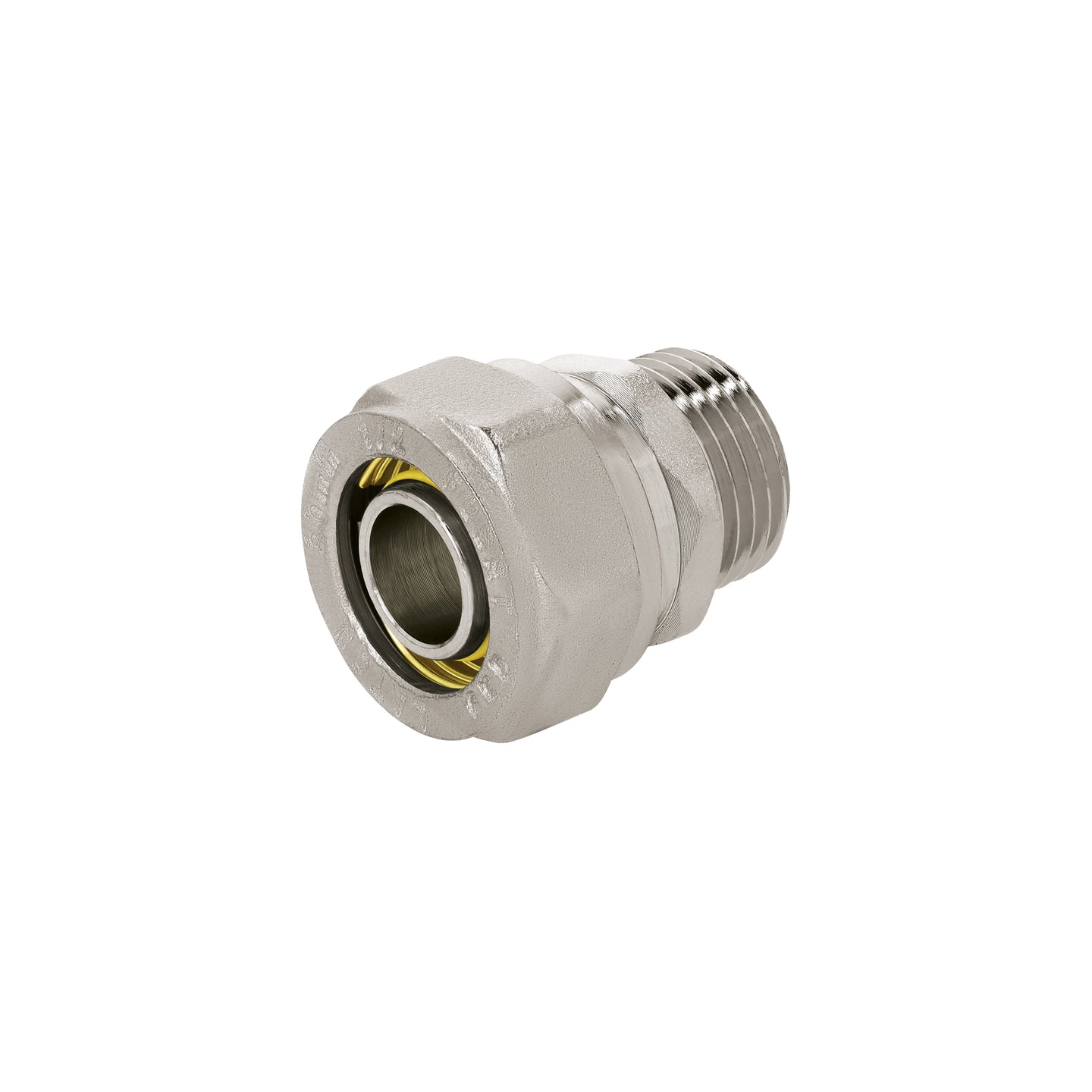 PPG-12NM Conector para PEALPE, 1/2", con rosca macho, FOSET