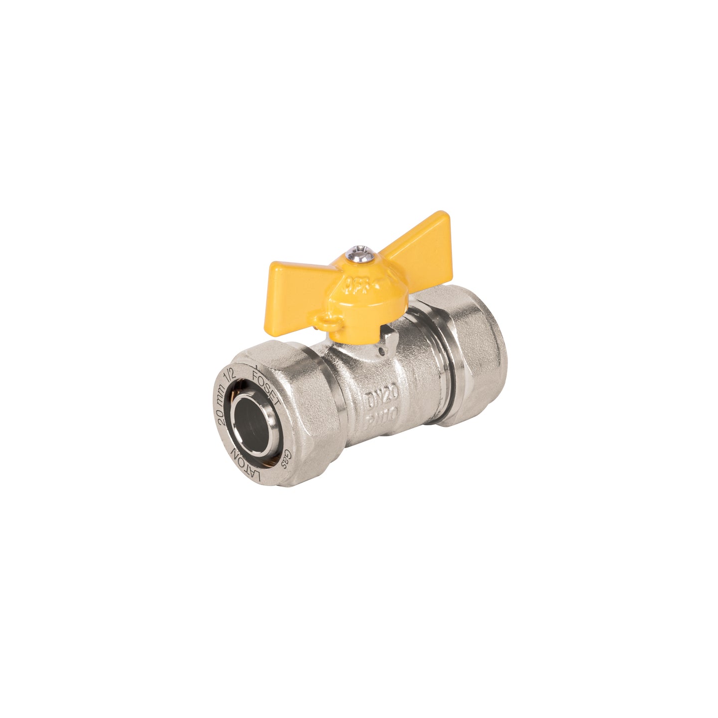 PPG-12VE Válvula esfera para PE-AL-PE, 1/2", FOSET