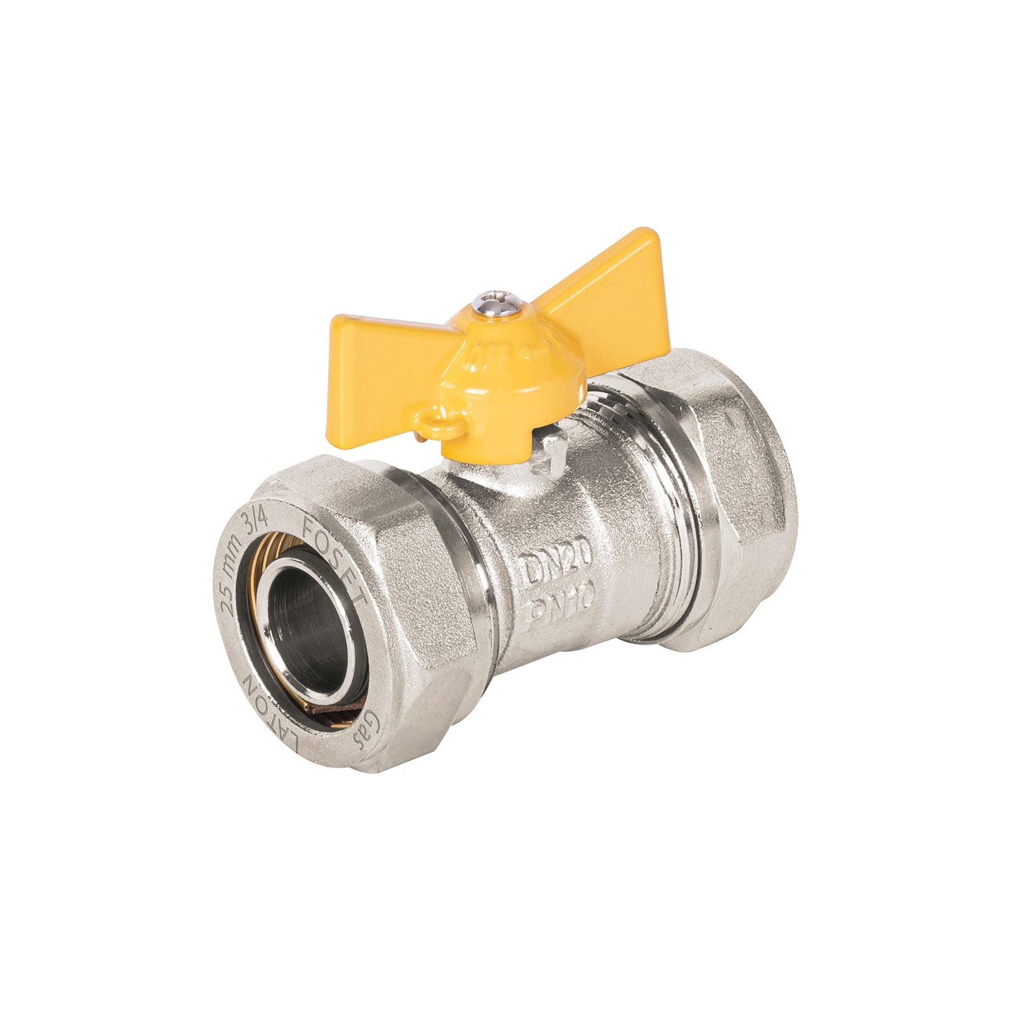 PPG-34VE Válvula esfera para PE-AL-PE, 3/4", FOSET