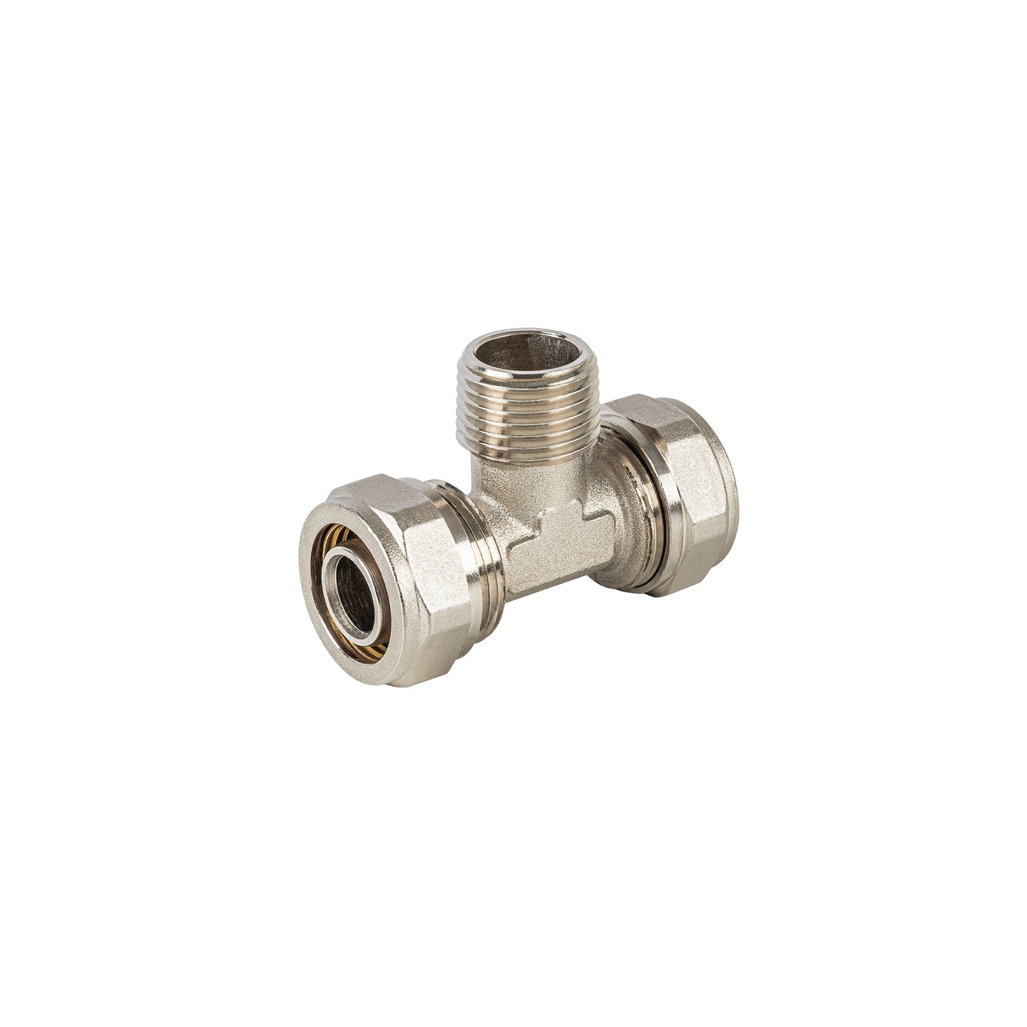 PPG-3812TM Tee macho para PEALPE, 3/8x1/2x3/8", FOSET