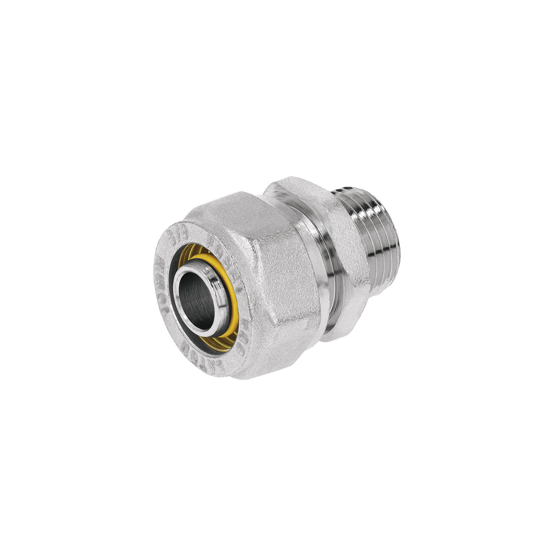 PPG-3838NM Conector para PEALPE, 3/8x3/8", con rosca macho, FOSET