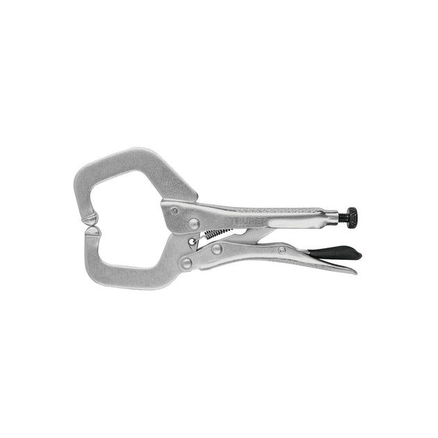 PPP-6R Pinza de presión 6" tipo "C" con mordaza fija, Truper