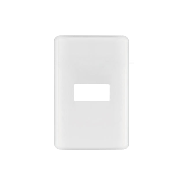 PPSE-B Placa 1 módulo de ABS, línea Basic, blanca