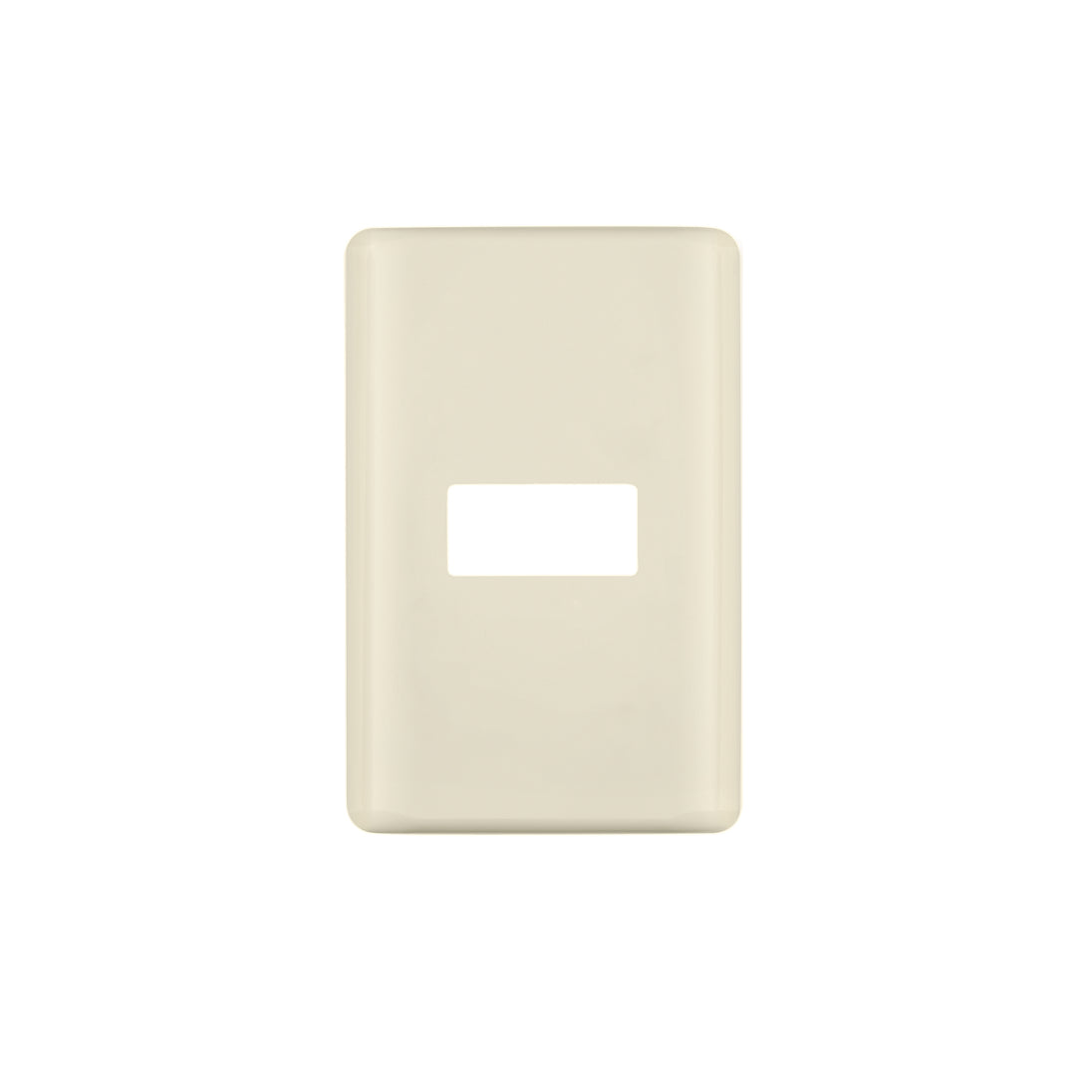 PPSE-BI Placa 1 módulo, marfil, línea Volteck Basic