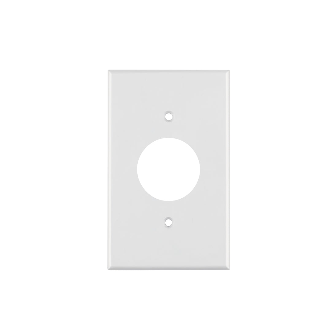 PPSE-SB Placa de ABS para contacto redondo, Standard, blanco