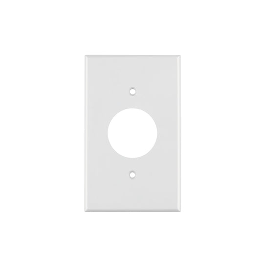 PPSE-SB Placa de ABS para contacto redondo, Standard, blanco