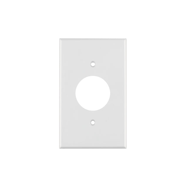 PPSE-SB Placa de ABS para contacto redondo, Standard, blanco