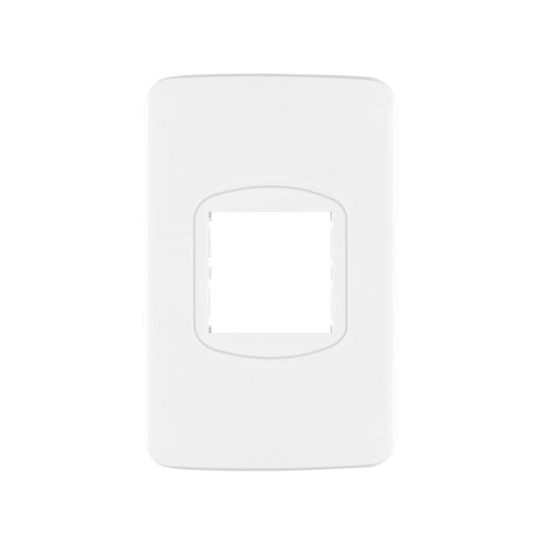PPSE15-TB Placa de 1 ventana 1.5 módulos, línea Toledo, BASIC