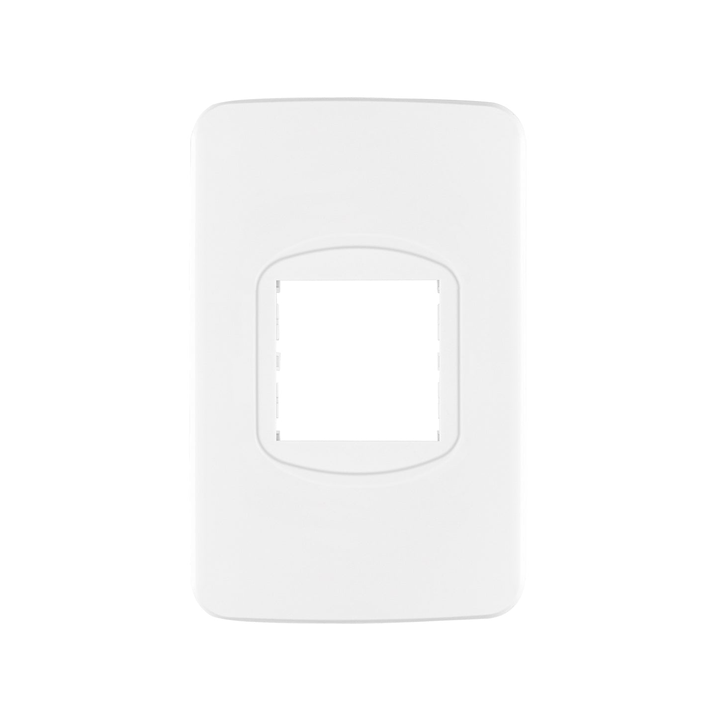 PPSE15-TB Placa de 1 ventana 1.5 módulos, línea Toledo, BASIC