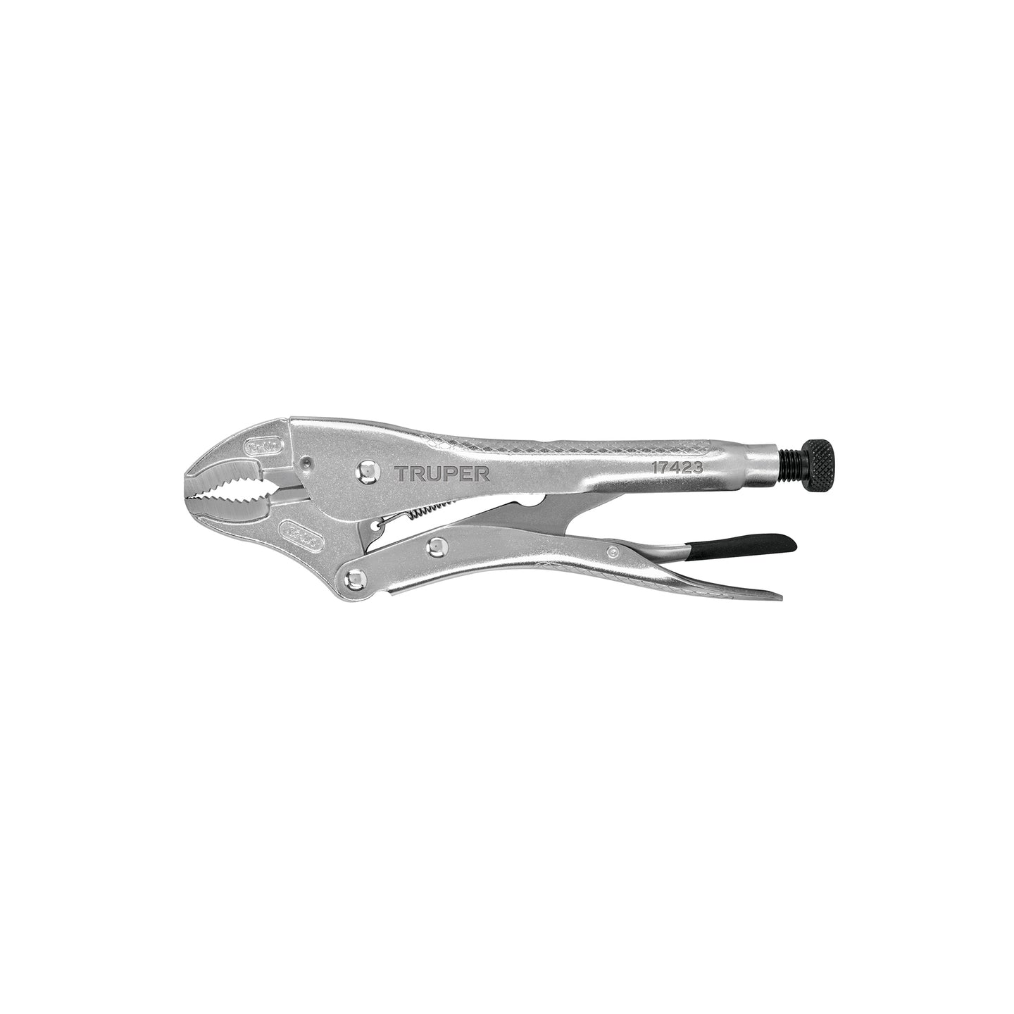 PPT-10C Pinza de presión 10" mordaza curva, Truper