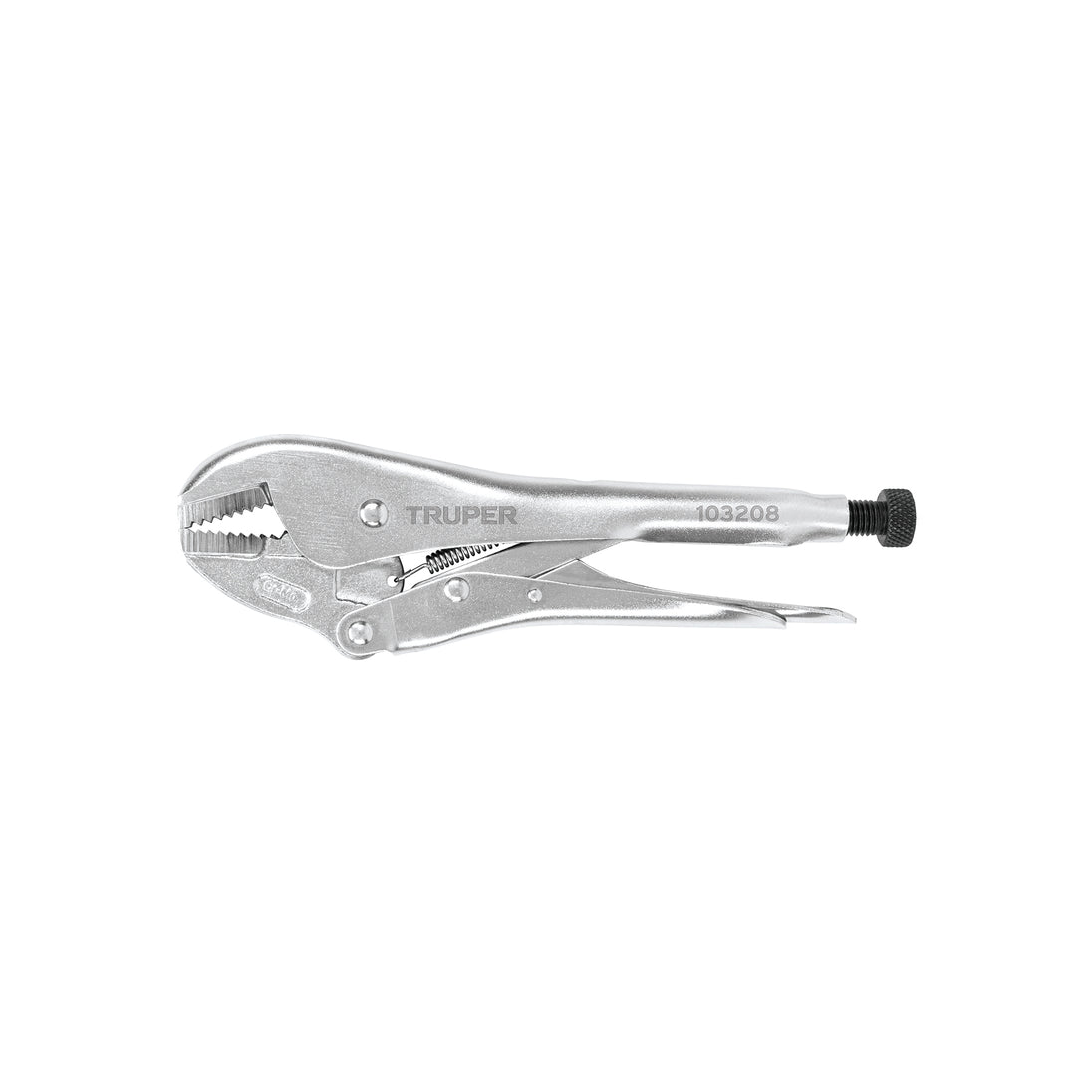 PPT-10JR Pinza de presión 10" mordaza recta, tipo japonés, Truper
