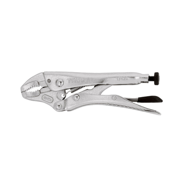 PPT-5C Pinza de presión 5" mordaza curva, Truper