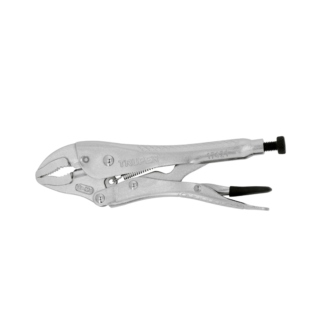 PPT-7C Pinza de presión 7" mordaza curva, Truper | Truper - Ferrelaeco