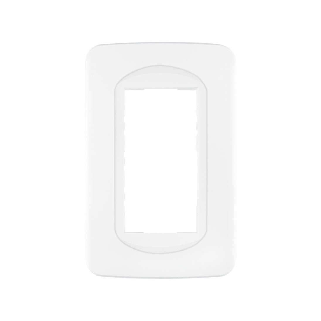 PPTR-TB Placa de 1 ventana 3 módulos, línea Toledo, BASIC