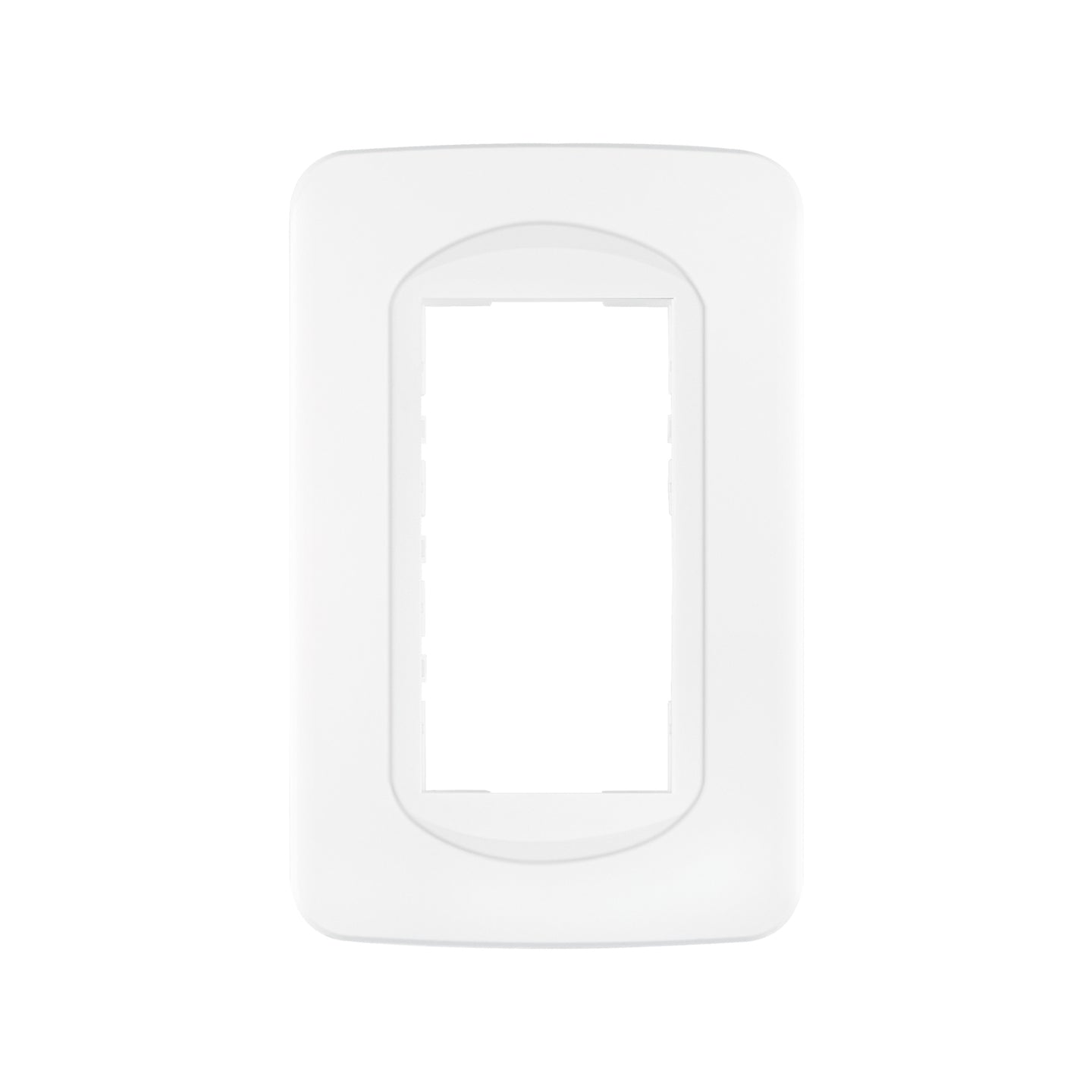 PPTR-TB Placa de 1 ventana 3 módulos, línea Toledo, BASIC