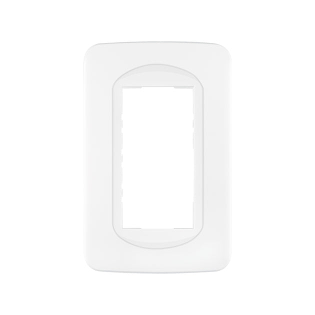 PPTR-TB Placa de 1 ventana 3 módulos, línea Toledo, BASIC