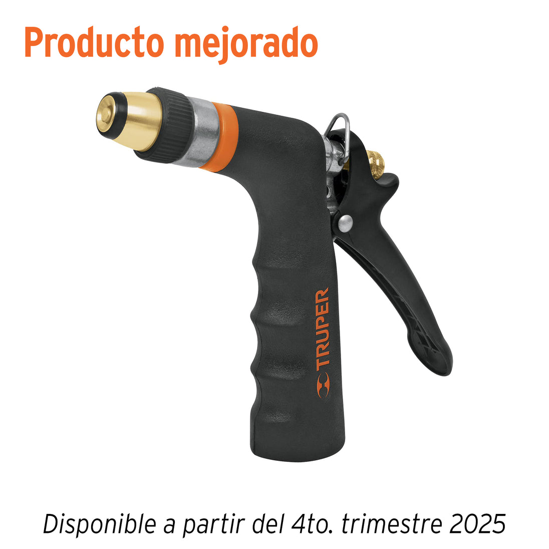 PR-202 Pistola para riego 2 funciones con recubrimiento y boquilla