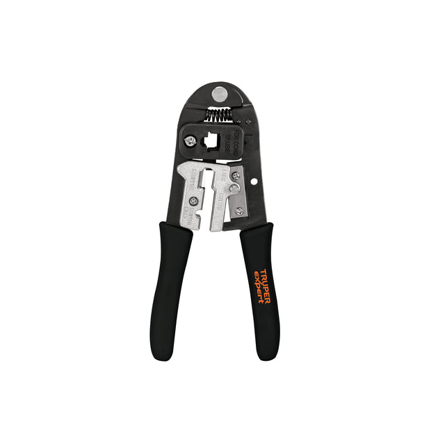 PRJ-45 Pinza 8" ponchadora para cables RJ-45, 8 contactos, Truper