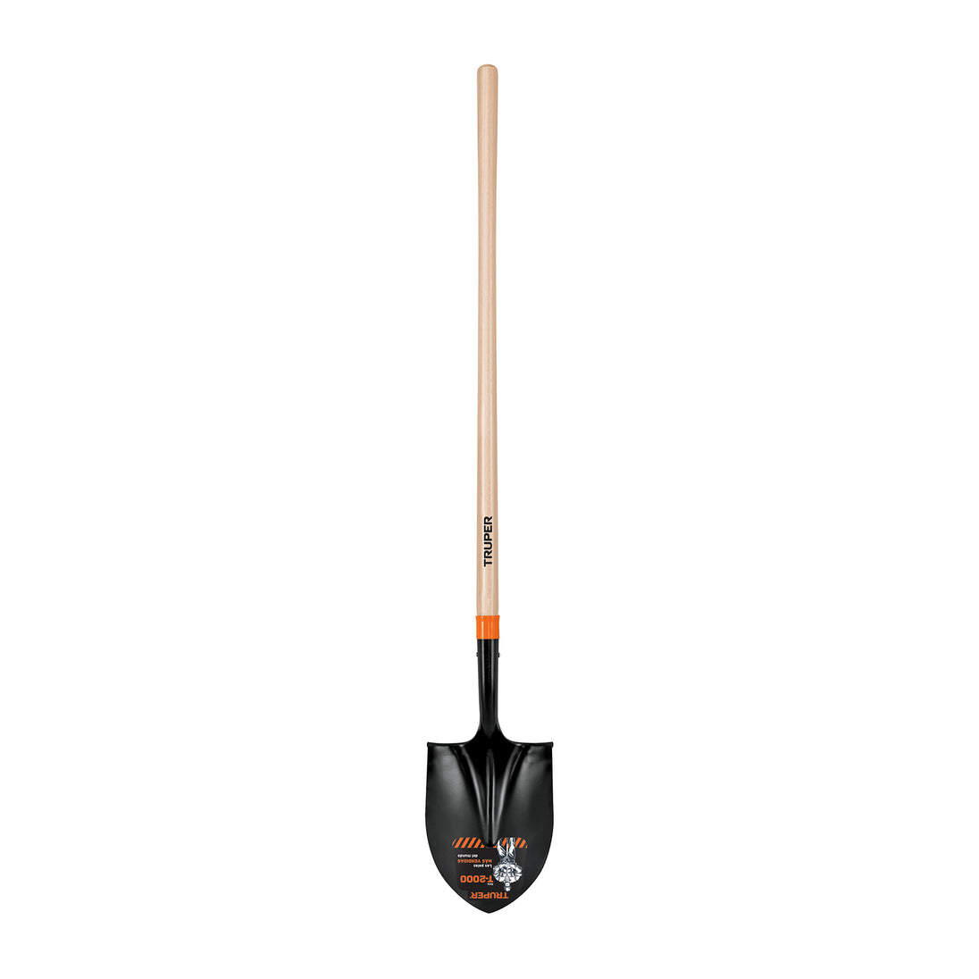 PRL-P Pala redonda T-2000, mango largo 45", Truper