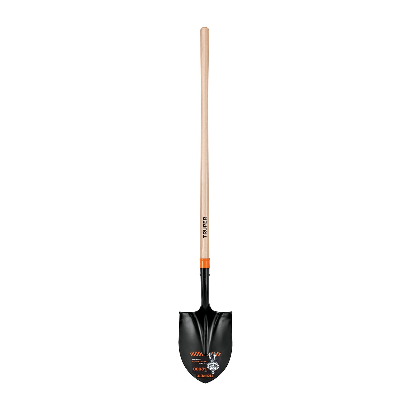 PRL-P Pala redonda T-2000, mango largo 45", Truper