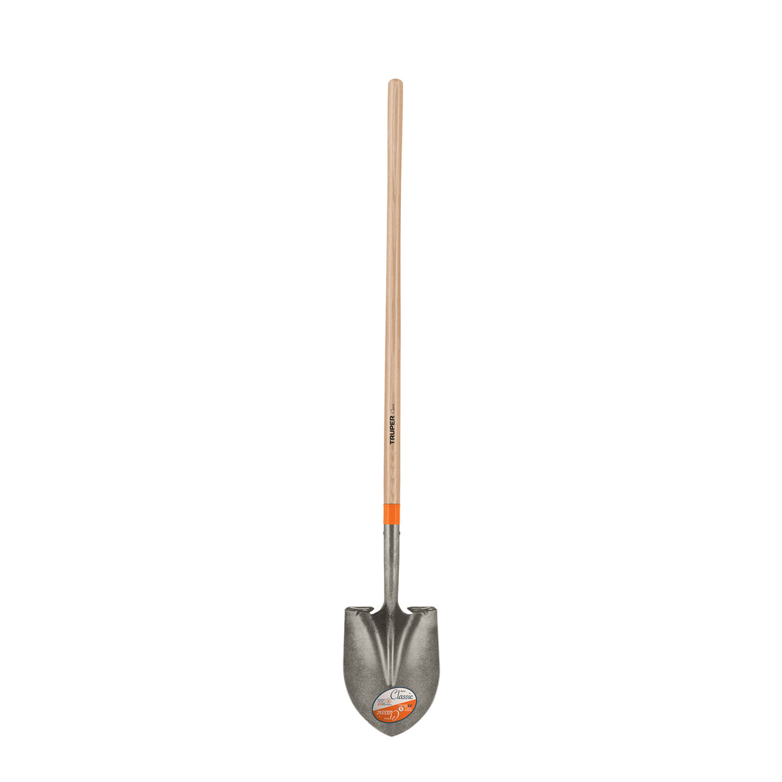 PRL Pala redonda Classic, mango largo 48", Truper