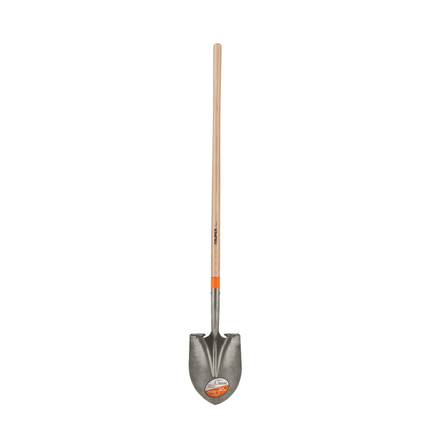 PRL Pala redonda Classic, mango largo 48", Truper
