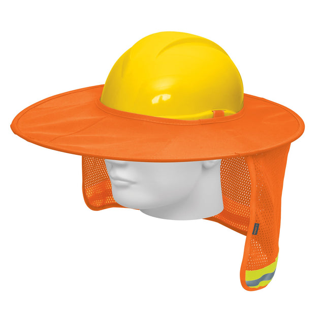 PROCA-N Protector solar plegable para casco, naranja con reflejante