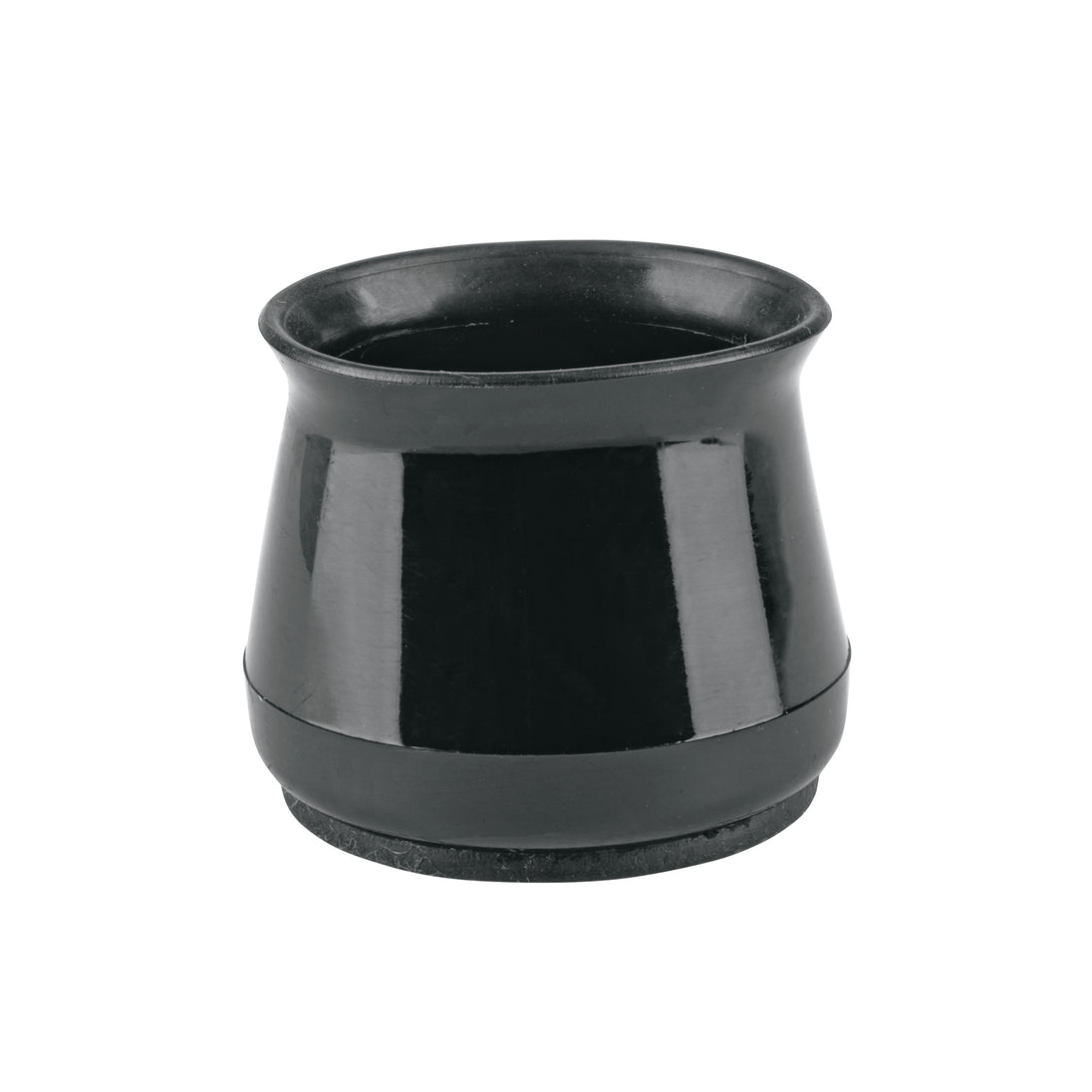 PRS-6 Caja con 24 protectores para patas de silla, negro
