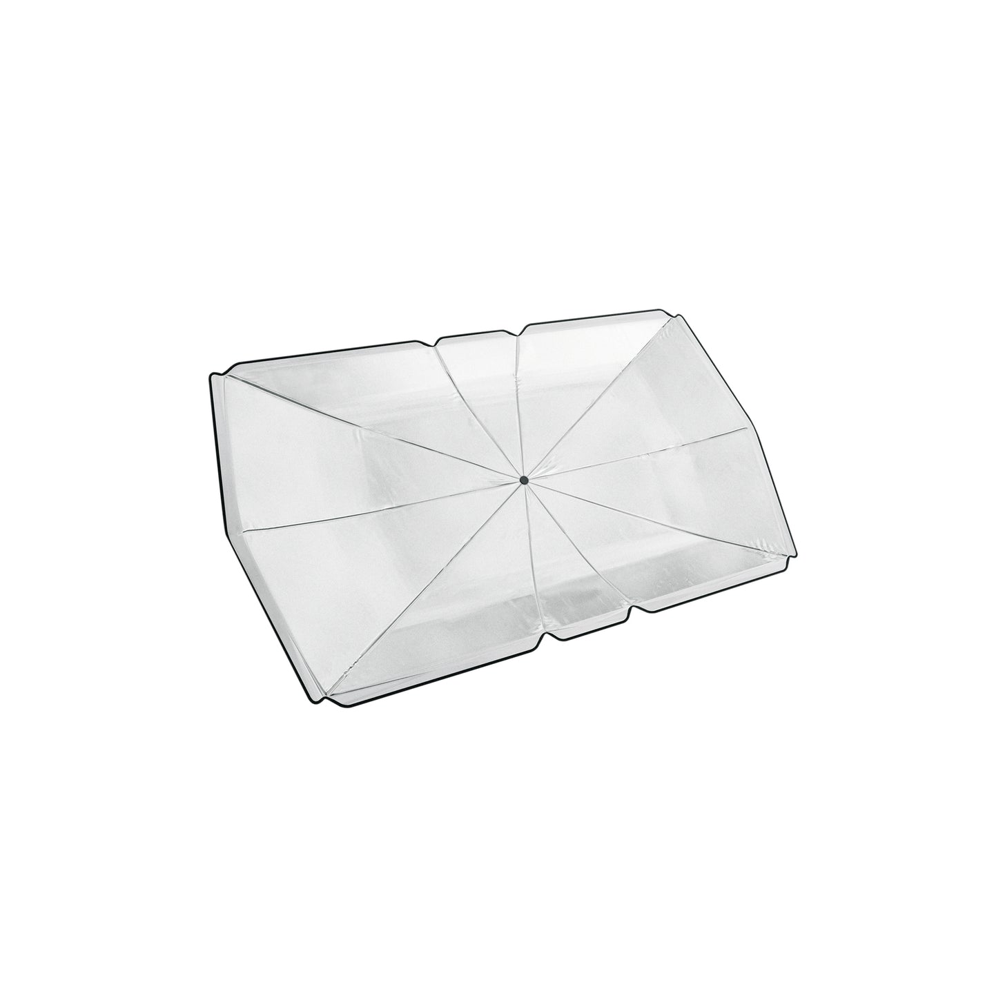 PSOL-135 Parasol plegable de 135 cm para auto, Truper