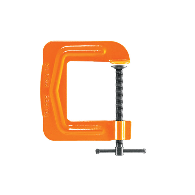 PTR-2-1/2 Prensa 2-1/2" troquelada de acero, Truper