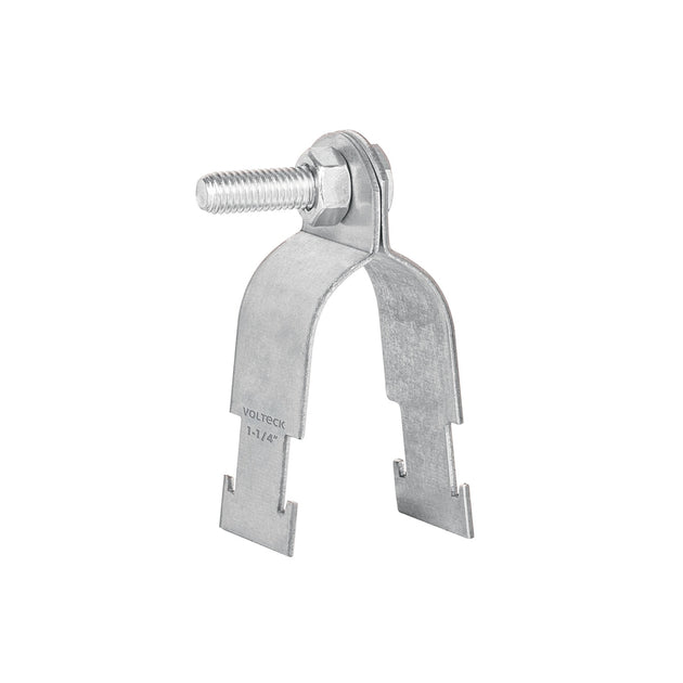 PU-114A Abrazadera para perfil monocanal de 1 1/4", VOLTECK