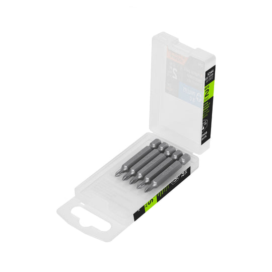 PUDE-1201-15 Estuche con 15 puntas de cruz PH1 largo 2", Truper Expert