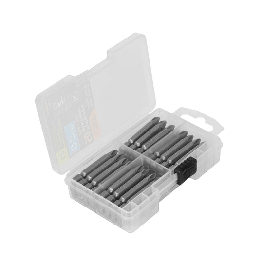 PUDE-1202-50 Estuche con 50 puntas de cruz PH2 largo 2", Truper Expert
