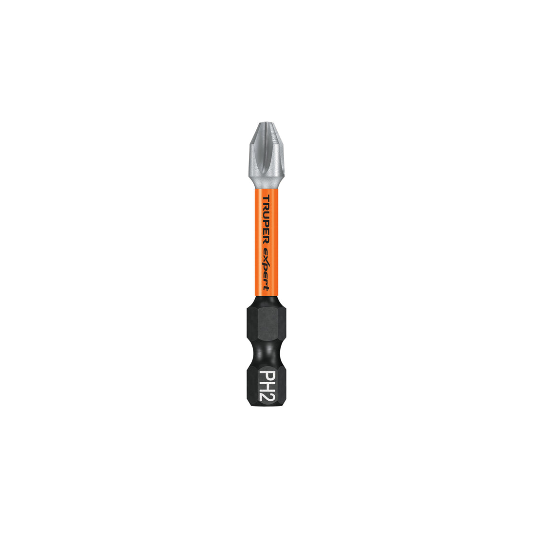 PUDE-1202I Estuche con 5 puntas de cruz PH2 de impacto largo 2", Expert