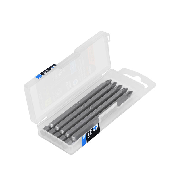 PUDE-1401 Estuche con 5 puntas de cruz PH1 largo 4", Truper Expert